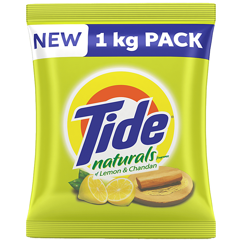 Tide Naturals 1kg Detergent Washing Powder - Lemon & Chandan